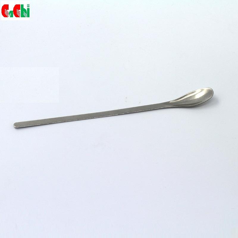 Thìa lấy hóa chất 1 đầu dài 22cm bằng inox