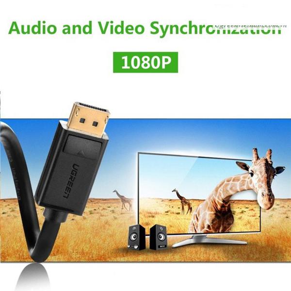 Dây Displayport to HDMI 3M Ugreen 10203