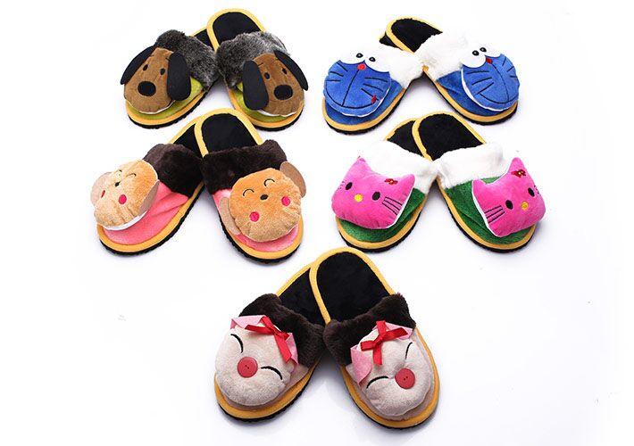 Dép đi trong nhà hình thú mèo Kitty đế chống thấm nước HU-CT005 ChoTo