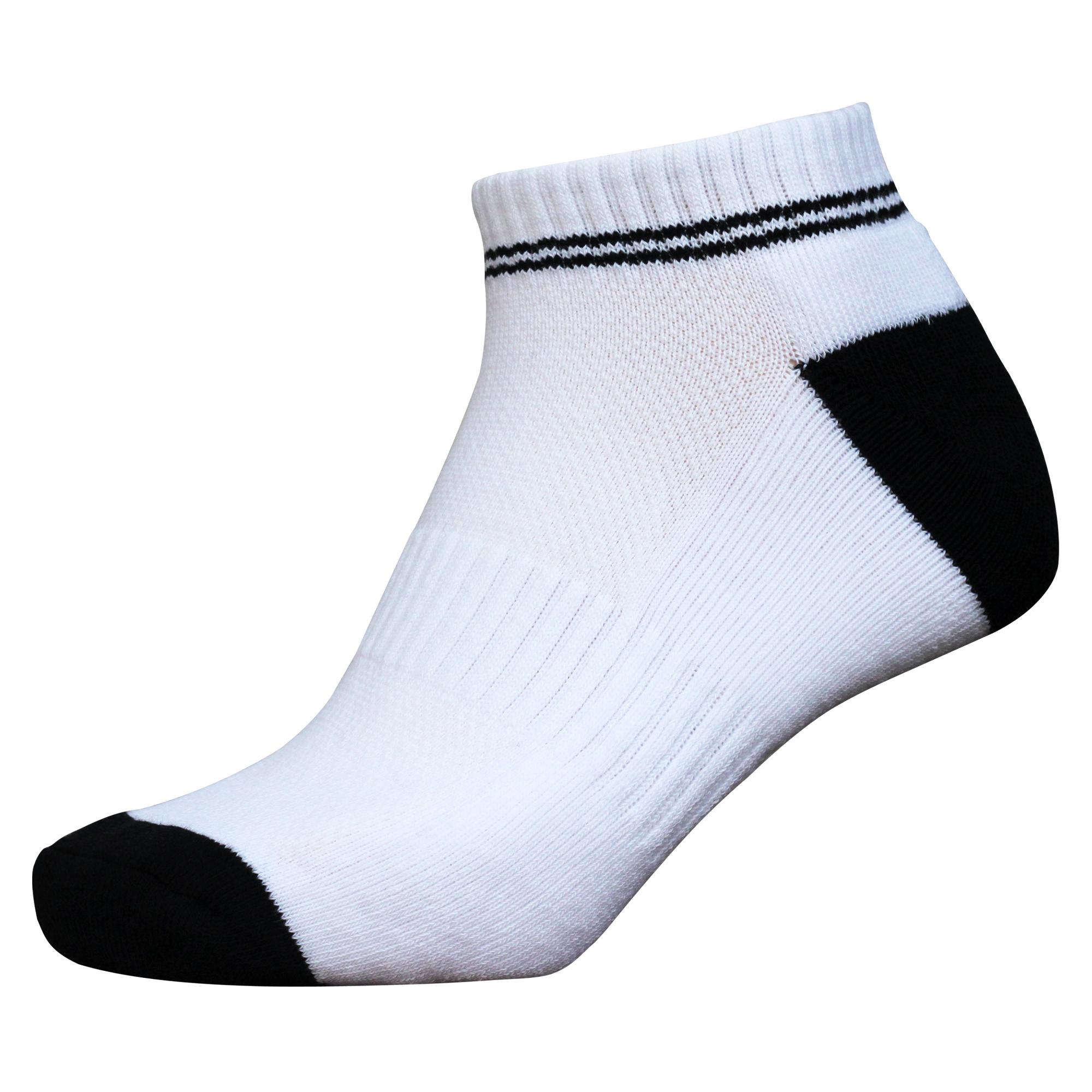 [HCM]Combo 2 đôi vớ nữ thể thao Cotton màu trắng DonaKein
