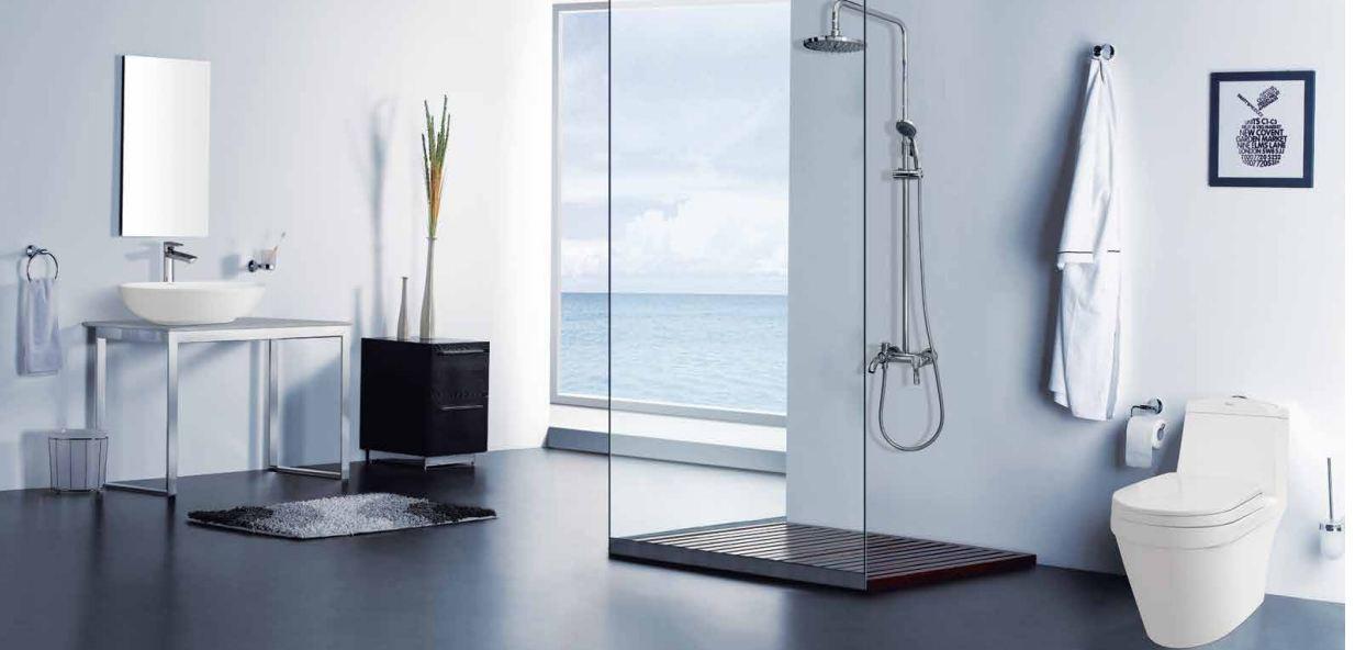 Gương phòng tắm cao cấp 50 x 70 Viền tròn ( kiếng cường lực 5mm ) 105C - Huy Tưởng