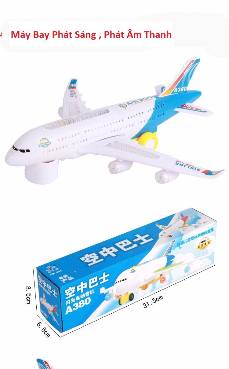 Mô Hình Máy Bay Phát Sáng , Phát Nhạc A380