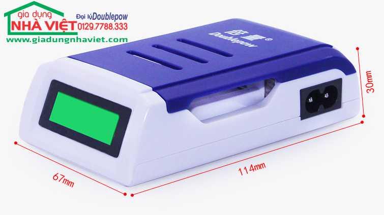 SẠC PIN DOUBLEPOW DP-K209 CÓ MÀN HÌNH