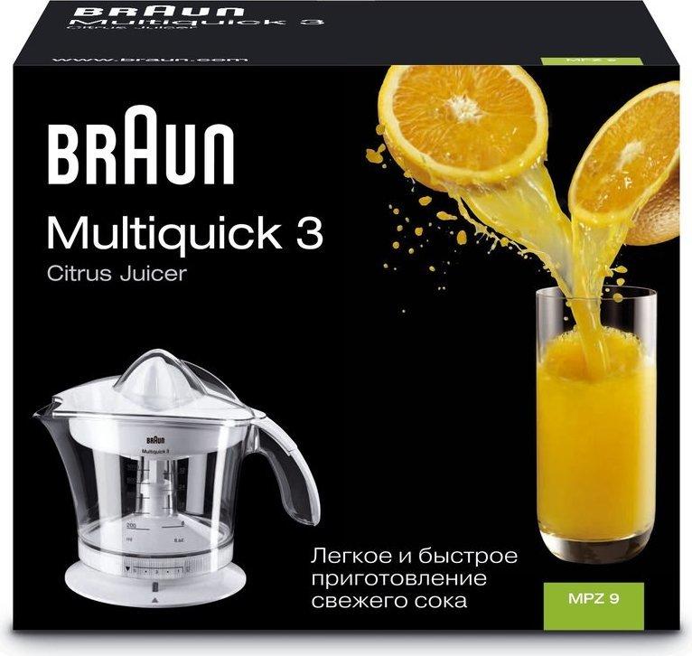 Máy vắt cam Braun MPZ9 (Trắng) - Hãng phân phối chính thức