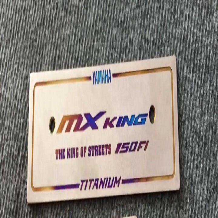 [HCM]Bảng Tên Bảng Số trước titan MX King Ex150