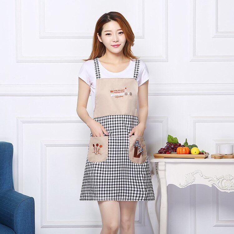 Tạp dề Happy Day Vải cao cấp Hàng đẹp