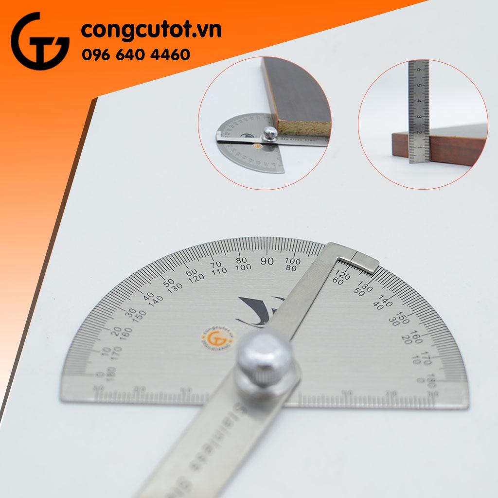 Thước đo góc 180 độ