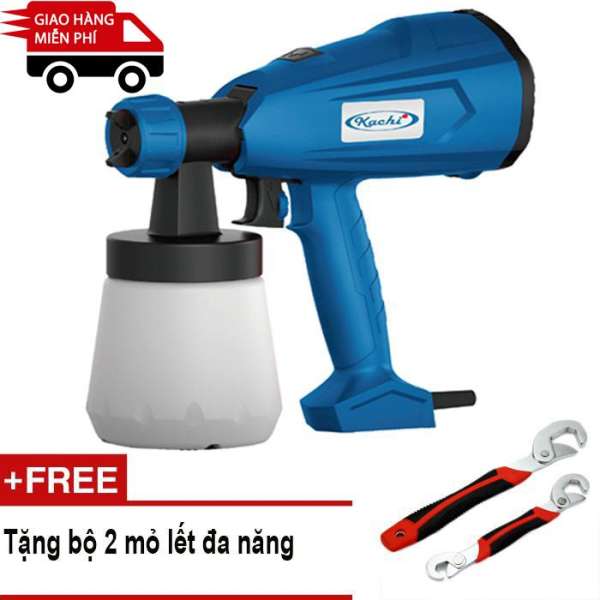 Máy phun sơn cầm tay Kachi MK07 + Tặng bộ 2 mỏ lết đa năng