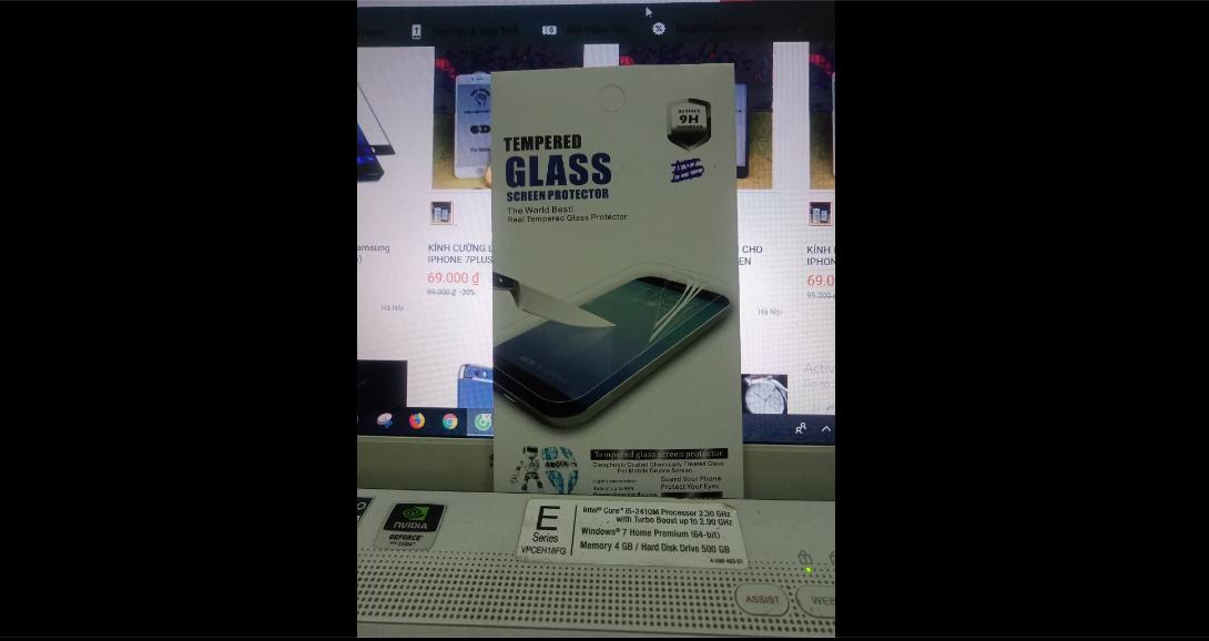 kính cường lực cho đt Samsung A6 Plus