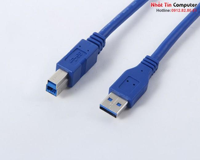 Cáp USB 3.0 AM-BM 3m dùng cho HDD box, HDD Docking, Ổ cứng di động