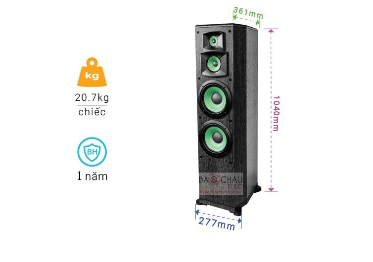 [HCM][Trả góp 0%]Loa Paramax F-1000