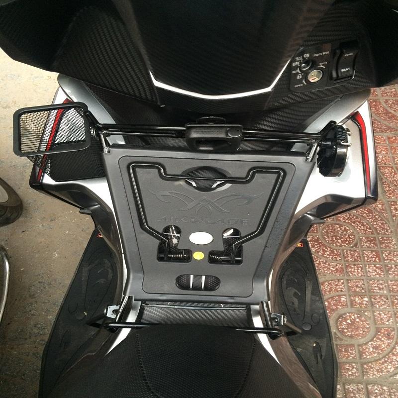 ( HOT ) Baga và rổ lon vuông cho Air Blade 125 2013-2020 Các Đời ( Màu Đen )