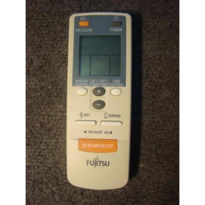 Điều khiển điều hòa Fujitsu 01 (trắng)