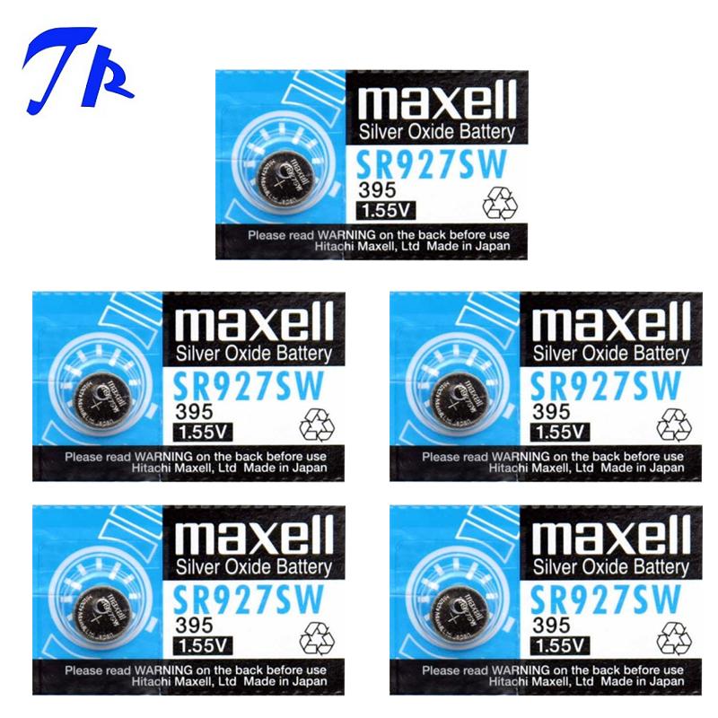 [HCM]5 viên Pin Maxell SR927SW Pin đồng hồ đeo tay 395 ( 1.55V)