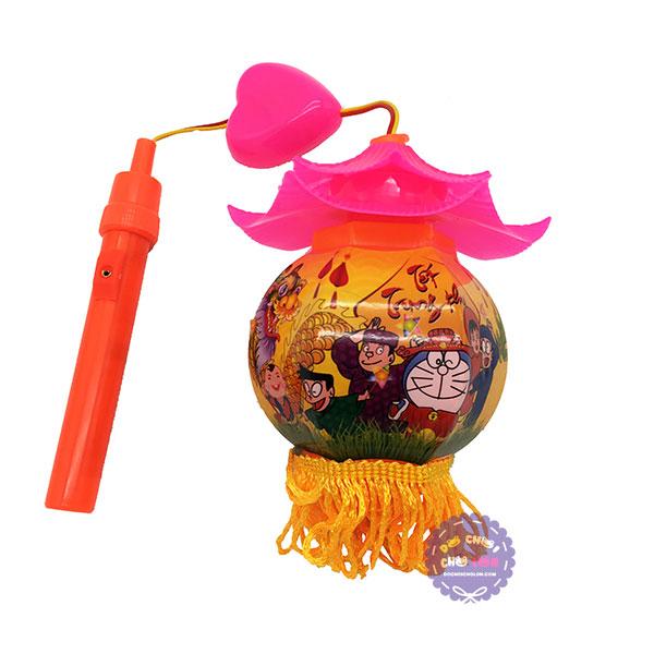 [HCM]Lồng đèn trung thu kiểu mái đình dùng pin có đèn có nhạc thiếu nhi