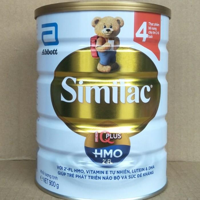 Sữa Bột Abbott Similac IQ4 HMO (900g) tặng gấu bông