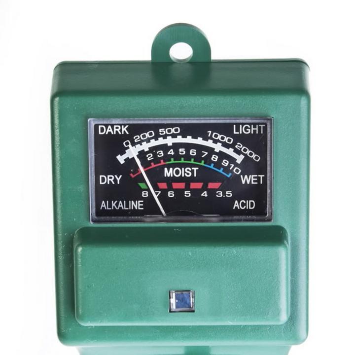 Máy đo độ PH, độ ẩm của đất, đo ánh sáng, bút đo PH 3 trong 1