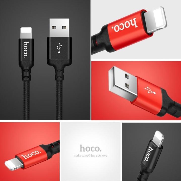 [HCM]Cáp sạc dây dù Hoco X14 dài 2M - cổng Lightning