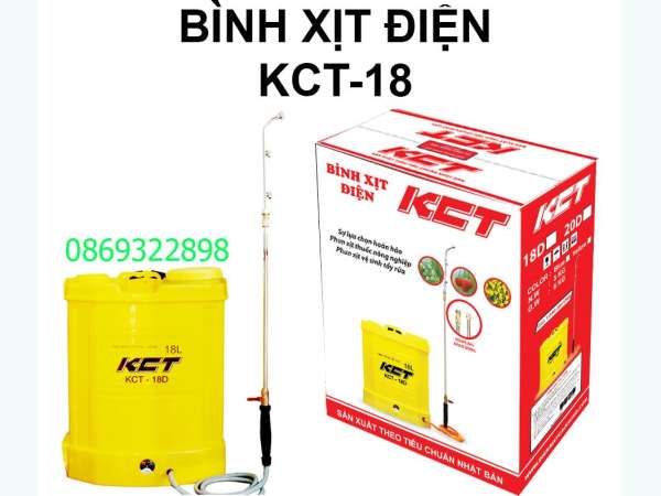 Bình xịt điện KCT-18