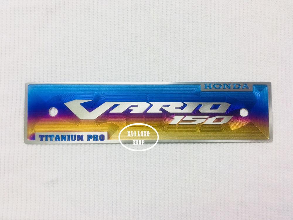 Bảng tên TITANIUM Xịn dành cho Vairo