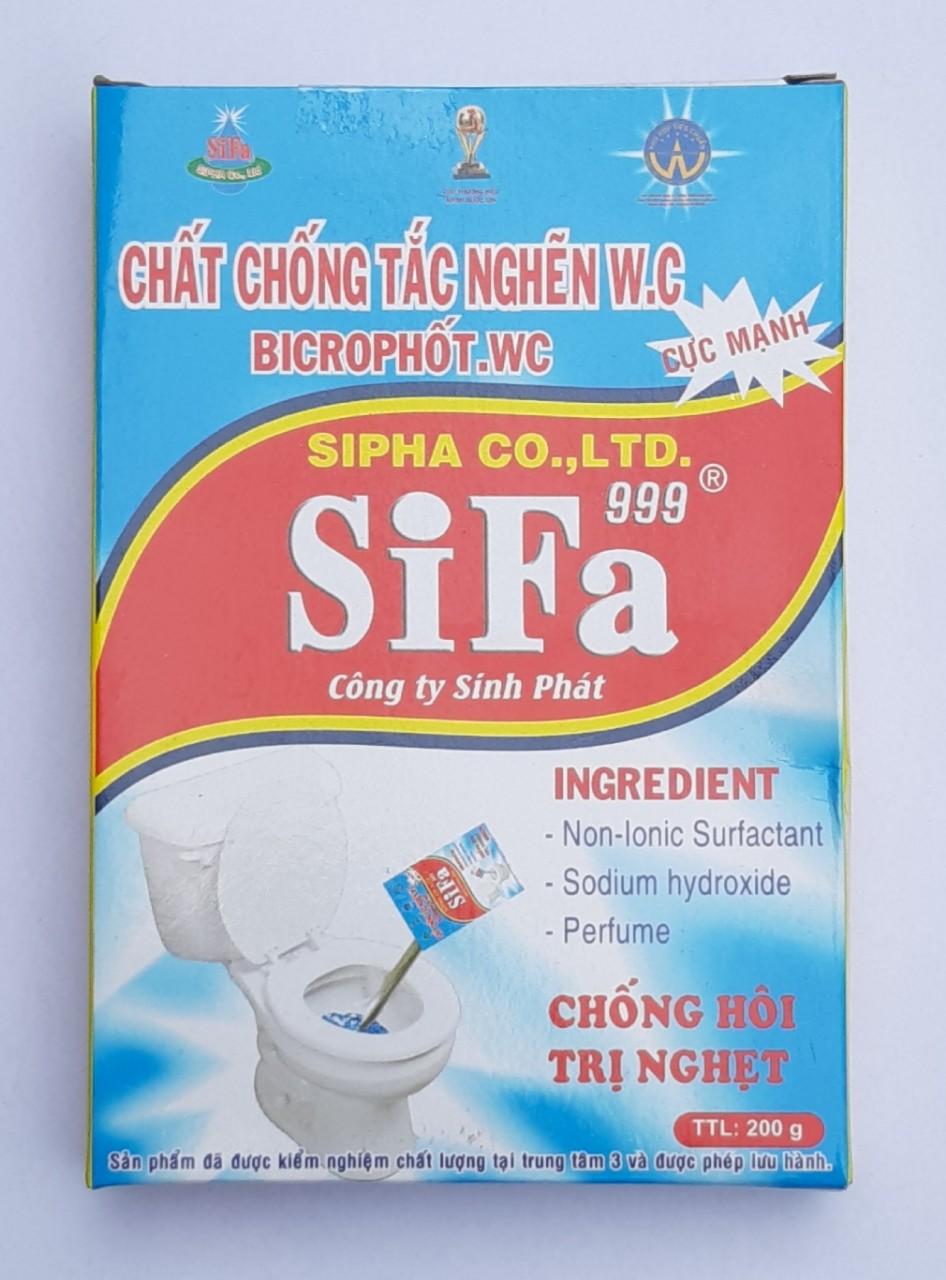 Bột Thông Tắc Nghẽn Bồn Cầu Sifa 200g