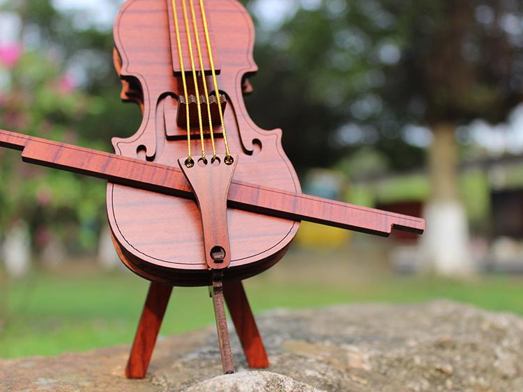 Đồ chơi lắp ráp gỗ 3D Mô hình Đàn Violin