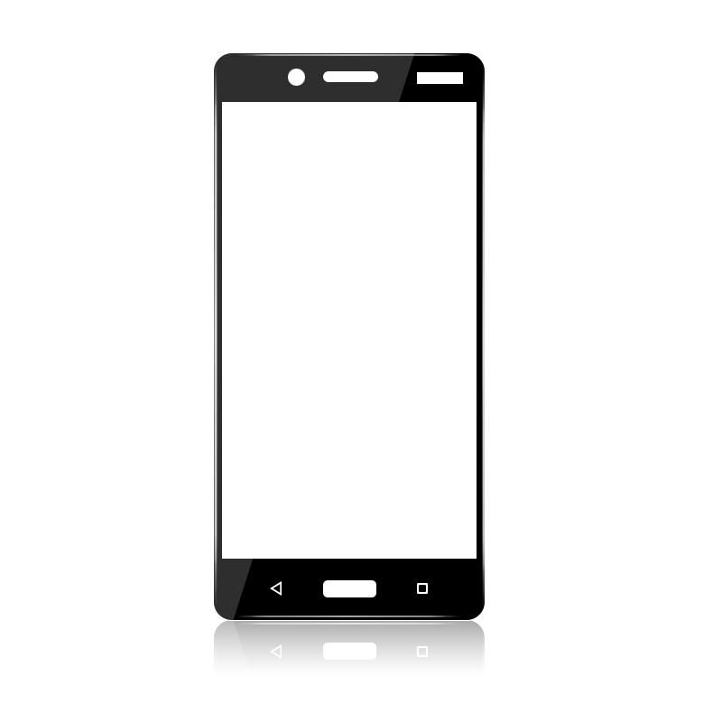 Kính cường lực 5D full keo cho Nokia 6-2018 (Đen)