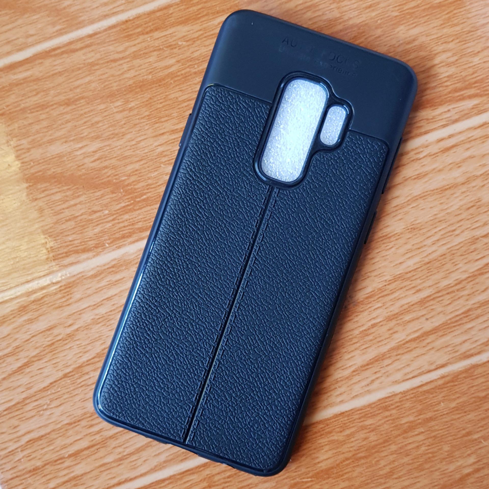 Ốp lưng samsung galaxy s9 plus dẻo da vân chỉ bóng cao cấp