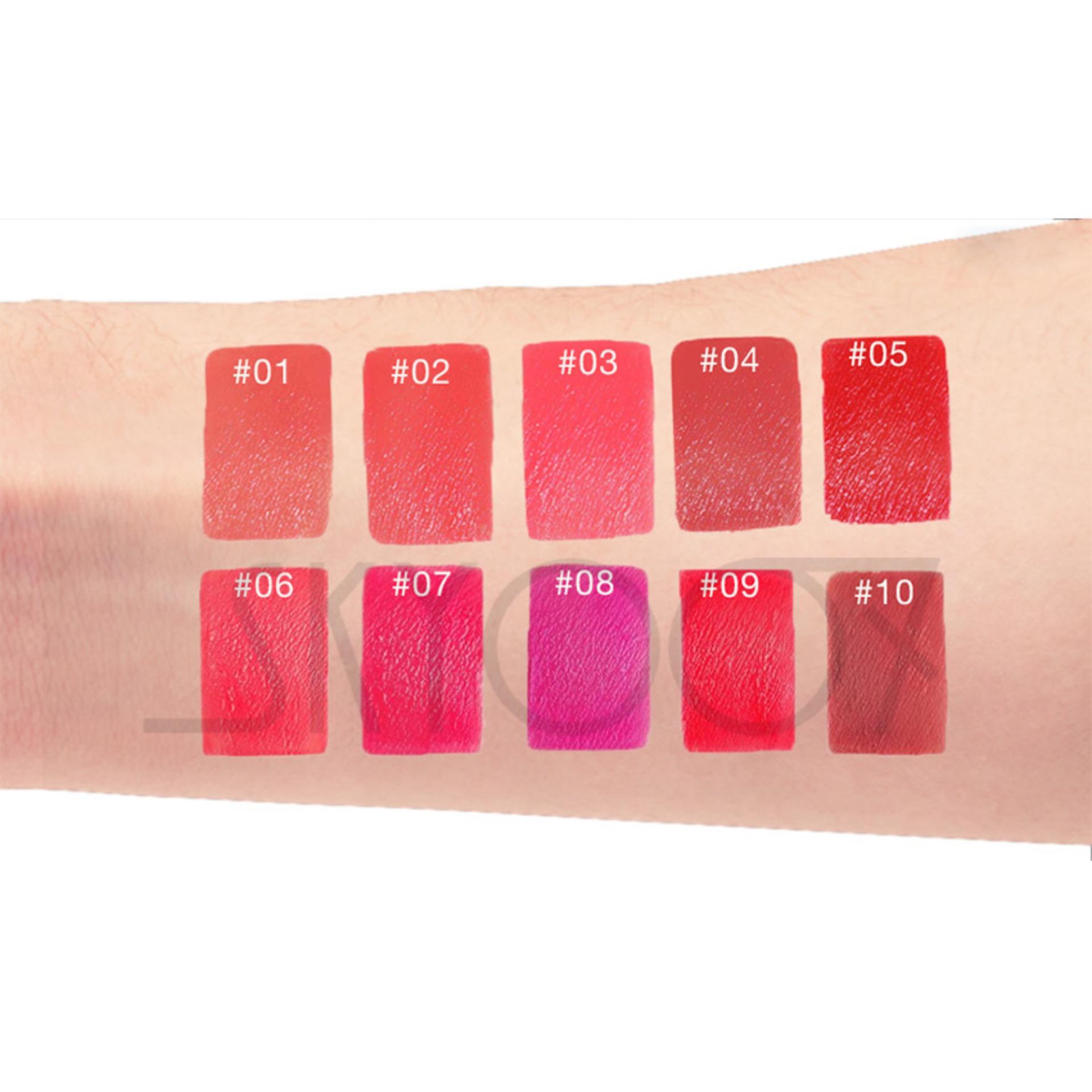 Son thỏi bền màu Bbia Last Rouge - 09 Runway Red (Màu đỏ base hồng)