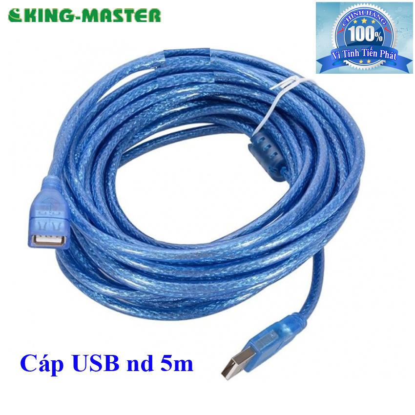 Cáp USB nối dài 5m King Master loại chống nhiễu - NDKM5