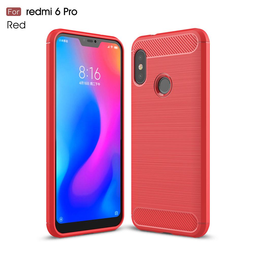 Ốp lưng chống sốc phay xước cho Xiaomi Redmi 6 Pro, Redmi6Pro, Xiaomi 6Pro
