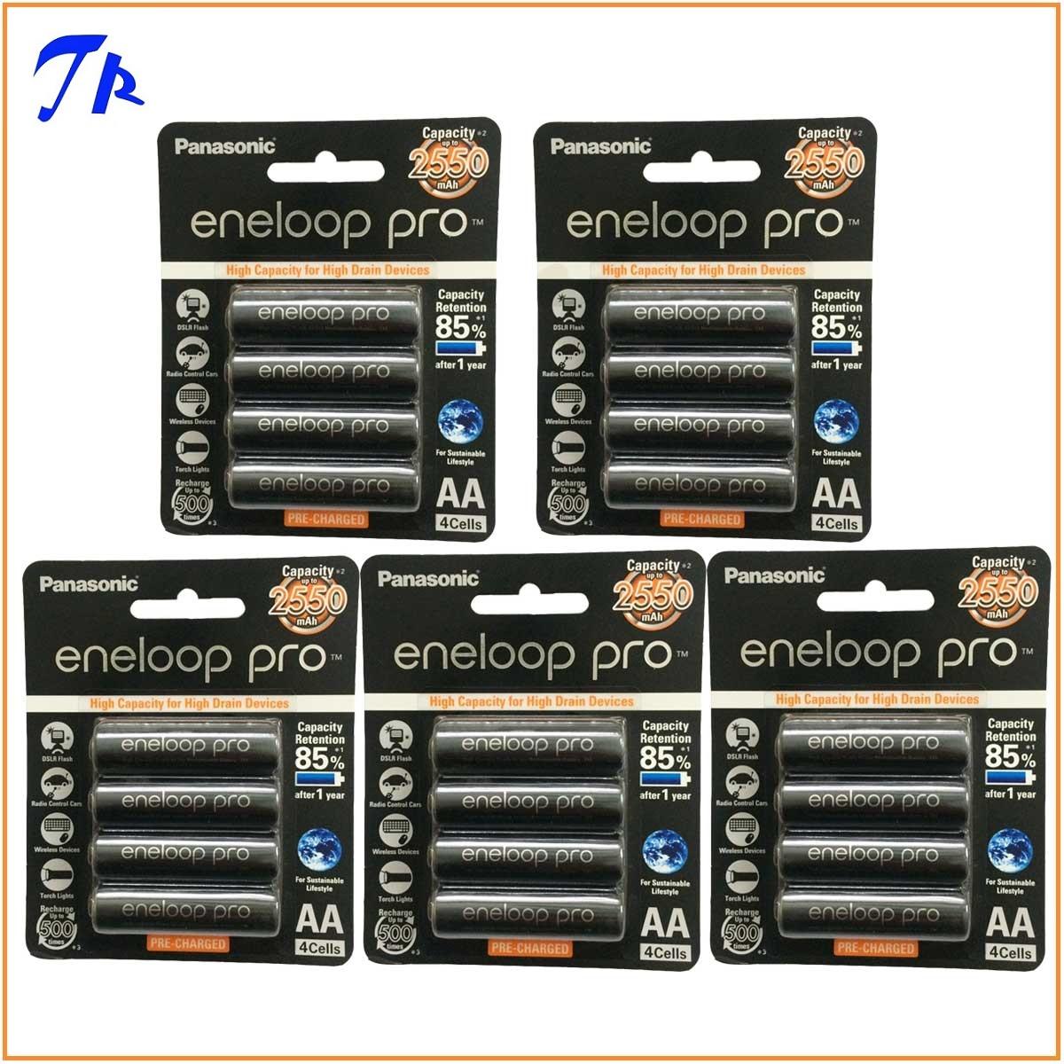Pin sạc aa Panasonic Eneloop 2550mah ( vỉ 4 viên )