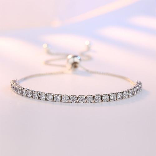 [HCM]Freeship Lắc tay nữ nạm đá zircon BHLT53