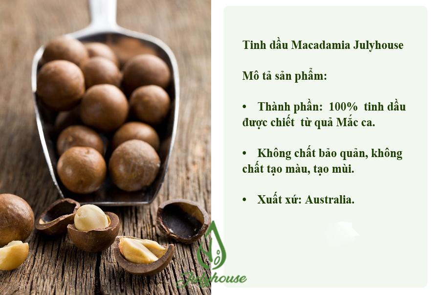 Dầu Macadamia Massage Julyhouse 10ml