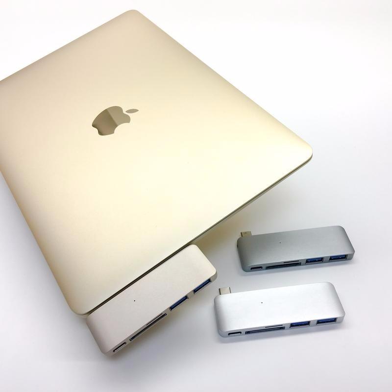 [HCM]Cổng chuyển HyperDrive  5-in-1 USB-C Hub gồm 5 cổng  USB Type-C SDXC micro SDXC 2 x USB 3.0