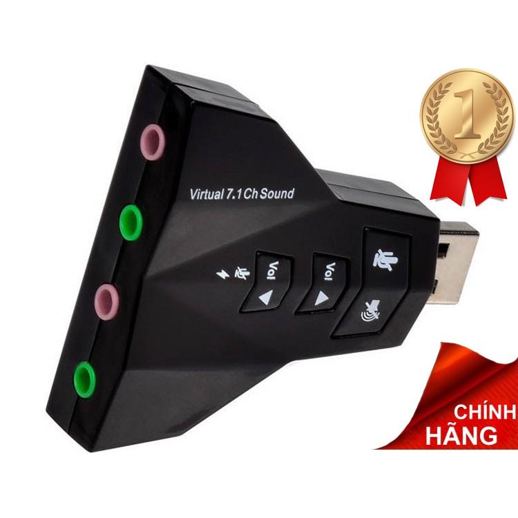 [HCM]USB Sound Âm Thanh 3D Ra 4 Cổng 7.1