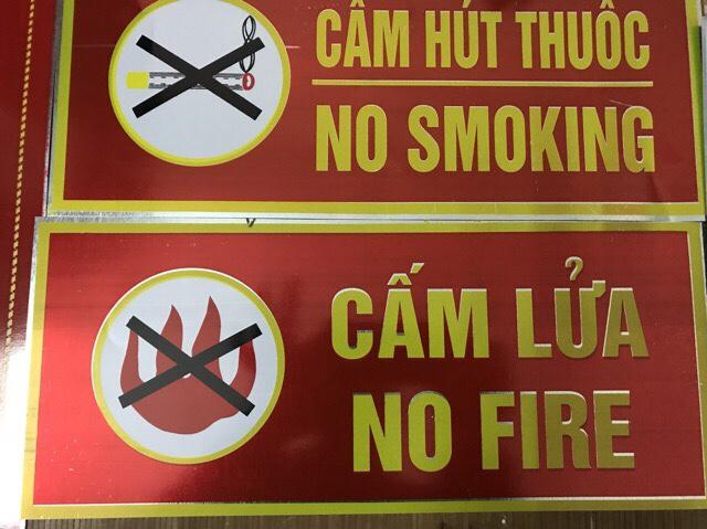 Bộ nội quy, tiêu lệnh pccc, cấm lửa, cấm thuốc-