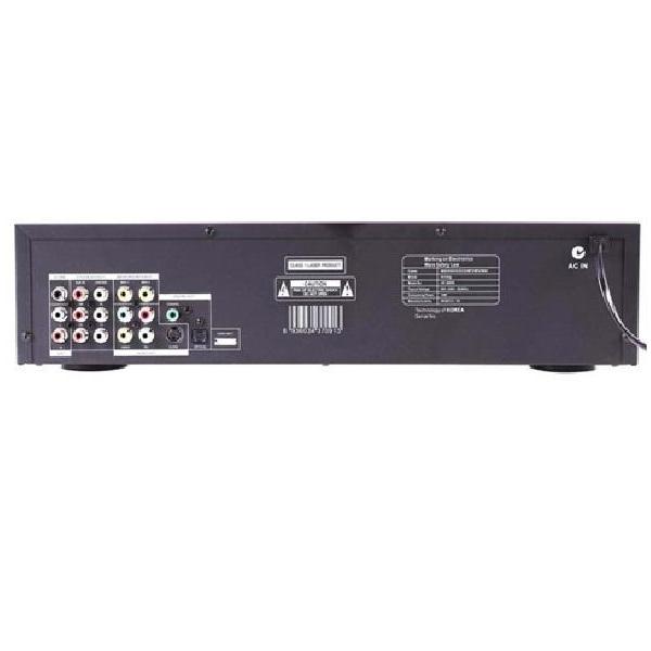 Đầu Karaoke Arirang AR-3600S (Đen) + 2 micro Arirang 3.6C + đĩa Karaoke