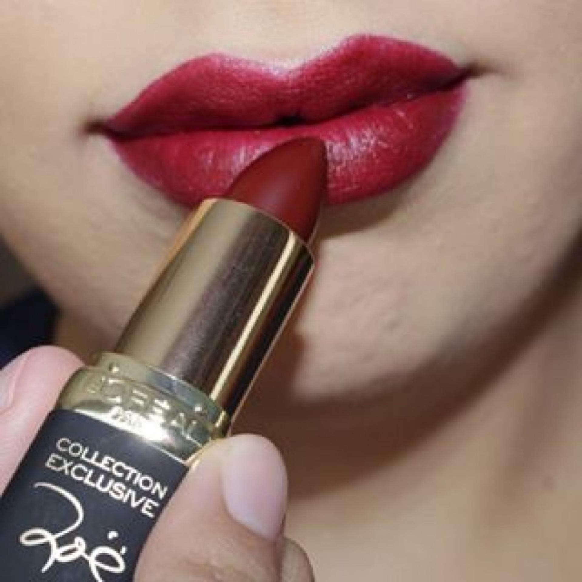 Son lì L'Oreal Collection Exclusive Reds, Julianne's Red 401