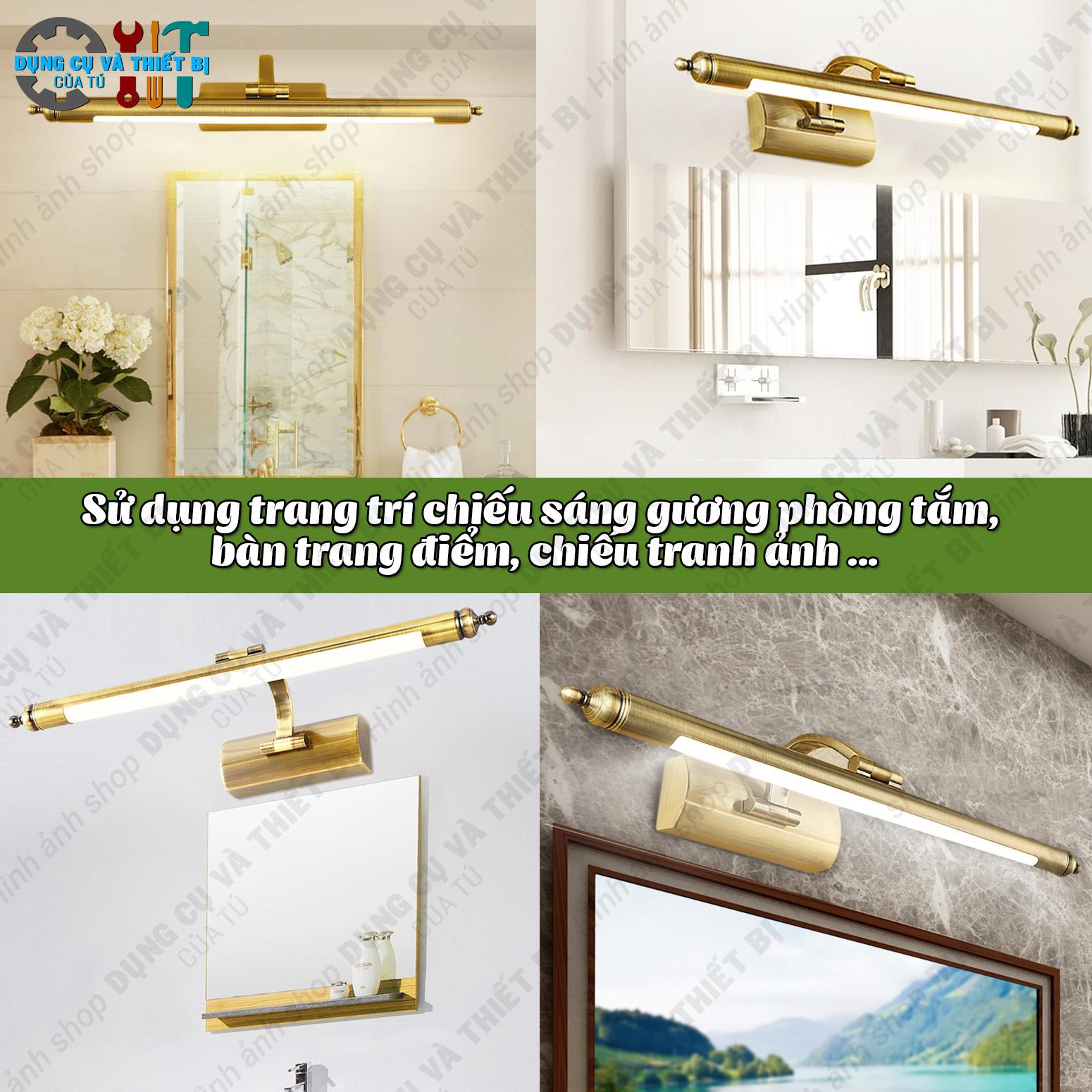 ĐÈN CHIẾU GƯƠNG TRANG TRÍ CAO CẤP TRANG NHÃ 55 CM