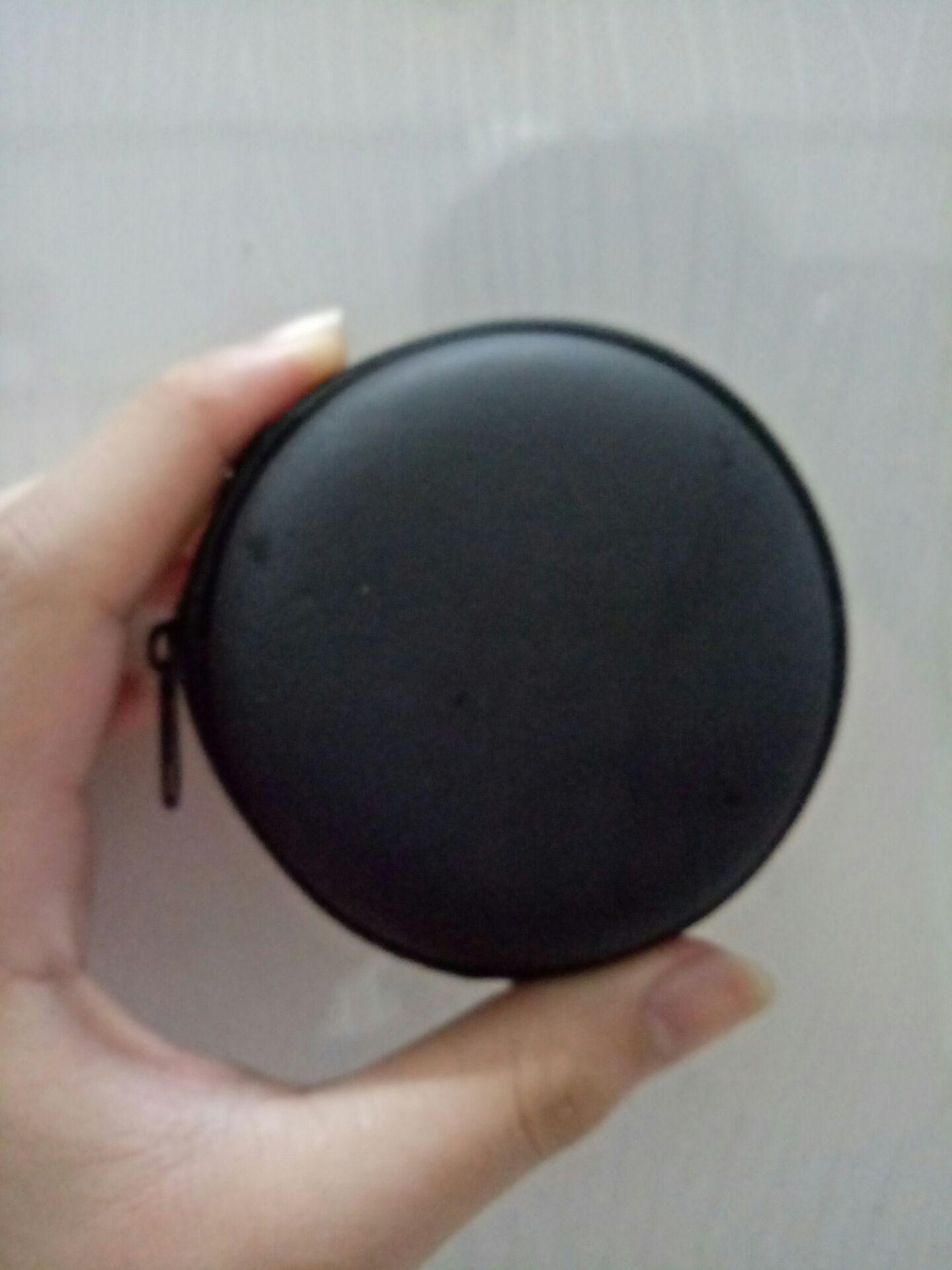 [HCM]Hộp đựng tai nghe cáp sạc tròn VNR (Đen)