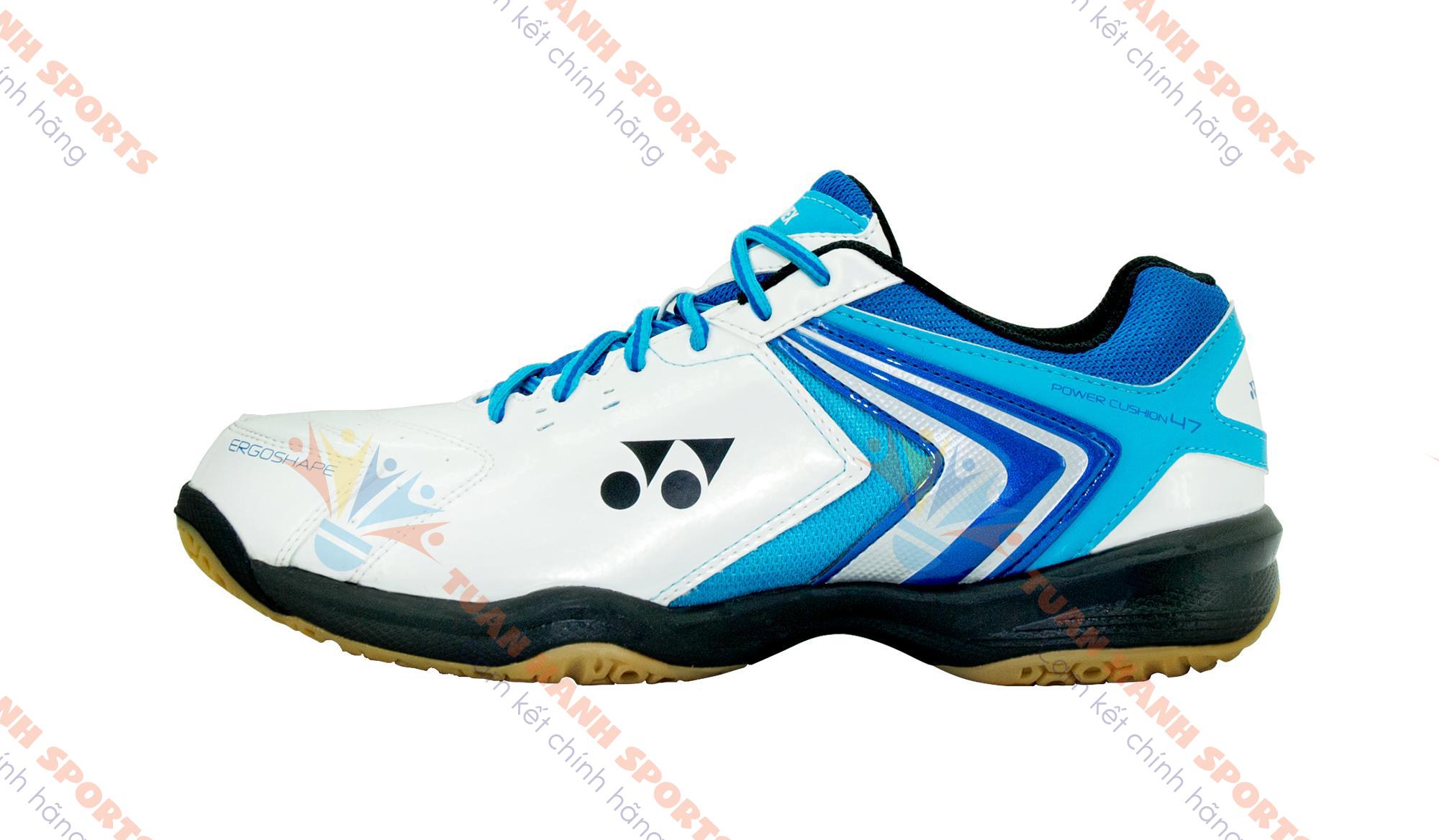 Giầy cầu lông Yonex SHB47 PC ( Trắng / xanh )