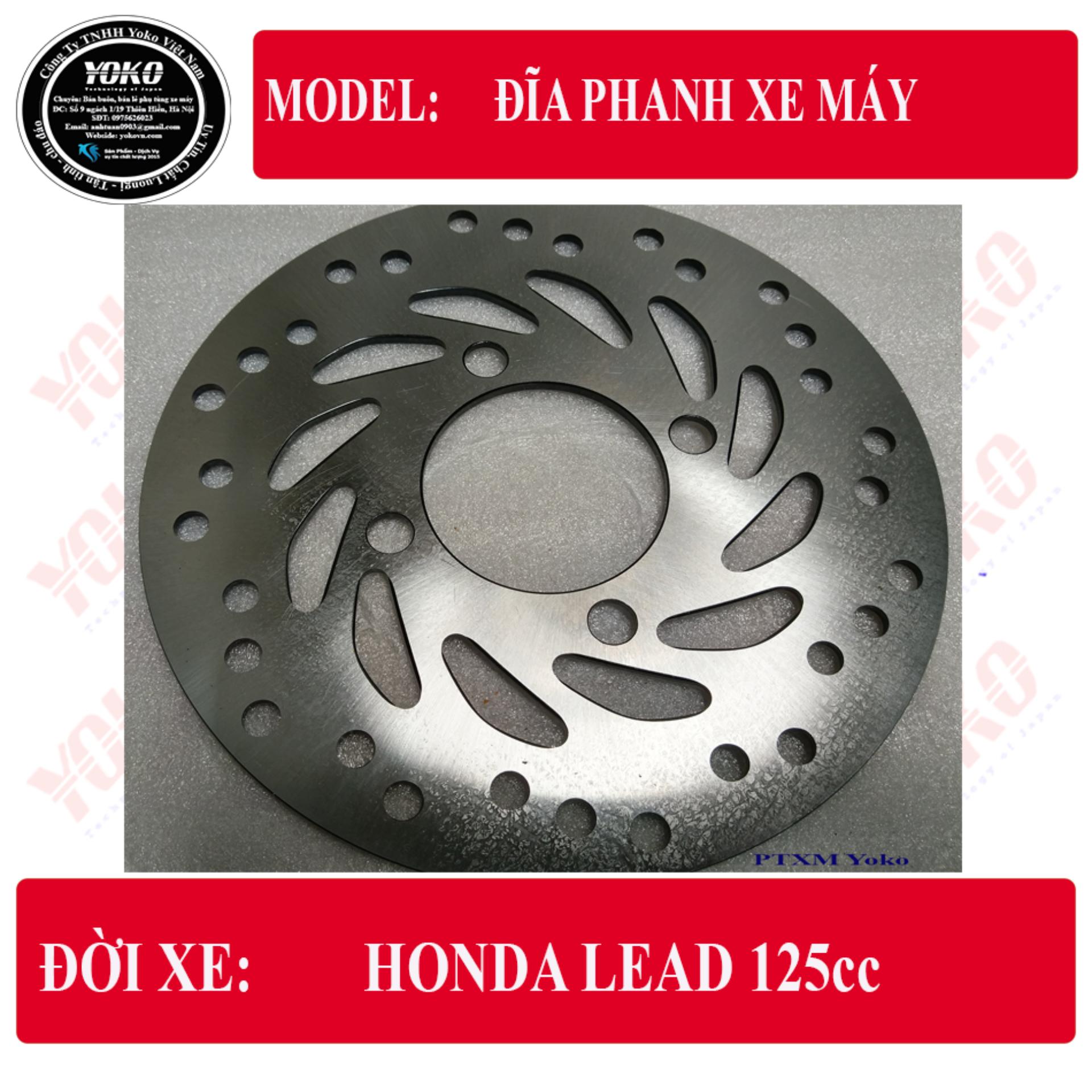 Đĩa phanh xe máy Honda Lead 125