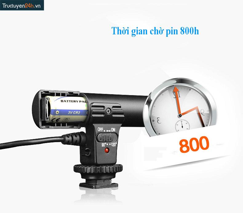 Microphone Si Dande MIC-01 dùng cho máy ảnh Canon/Nikon