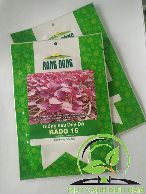 [HCM]Hạt giống rau dền đỏ RADO 15 (20g)
