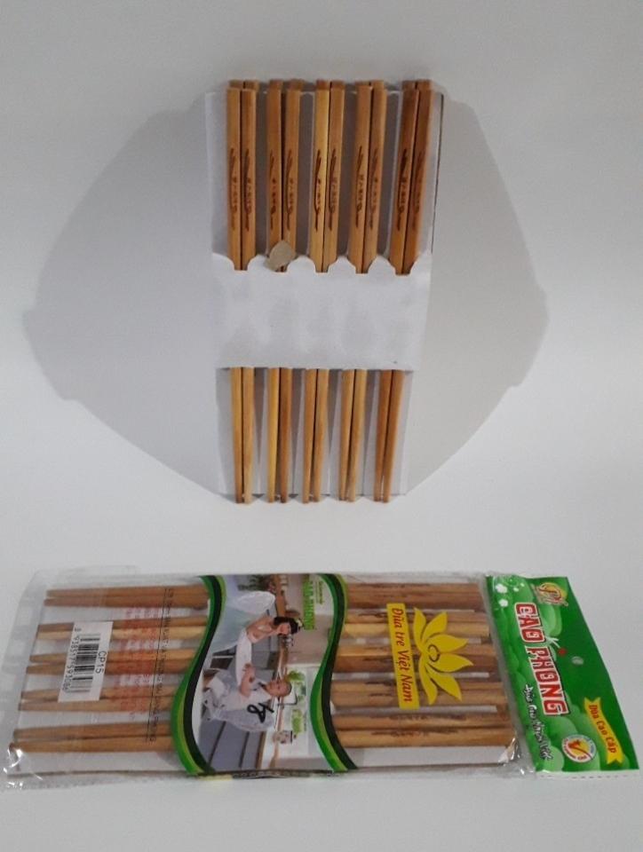 Com bo 2 Bó đũa tre Cao Phong