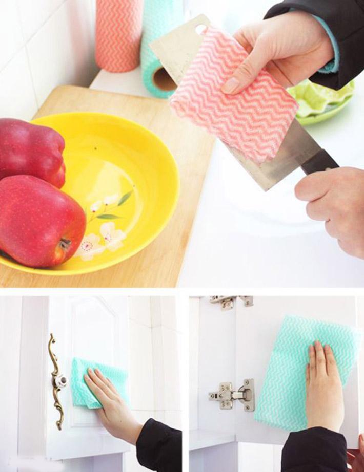 Bộ 6 Cuộn Khăn Lau Đa Năng ( 6 cuôn - 300 cái )