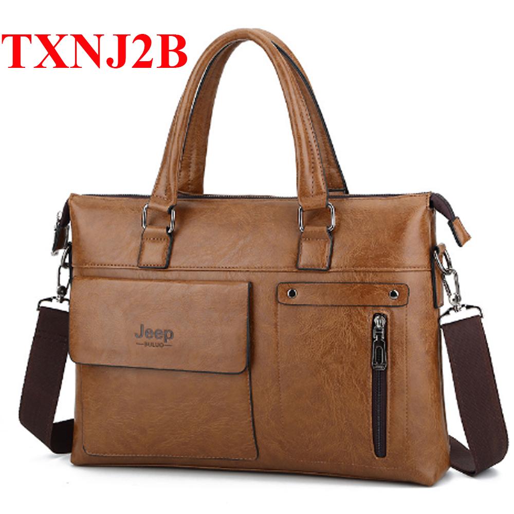 Túi Xách Nam Công Sở JEEP Cao Cấp - TXNJ2B ( MÀU BÒ )