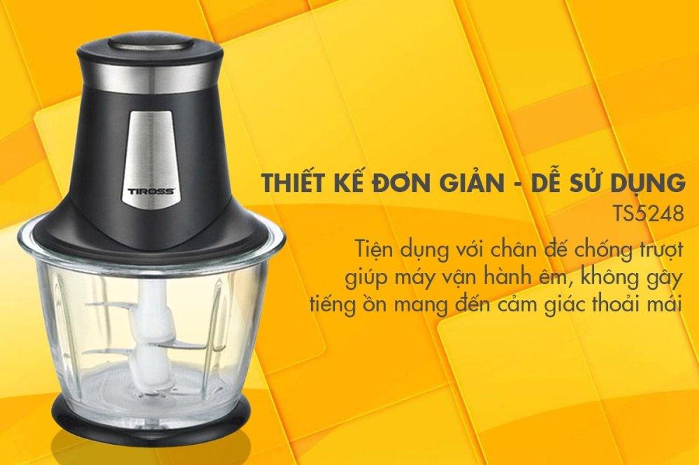 Máy xay thịt 2 lưỡi sao kép Tiross TS5248