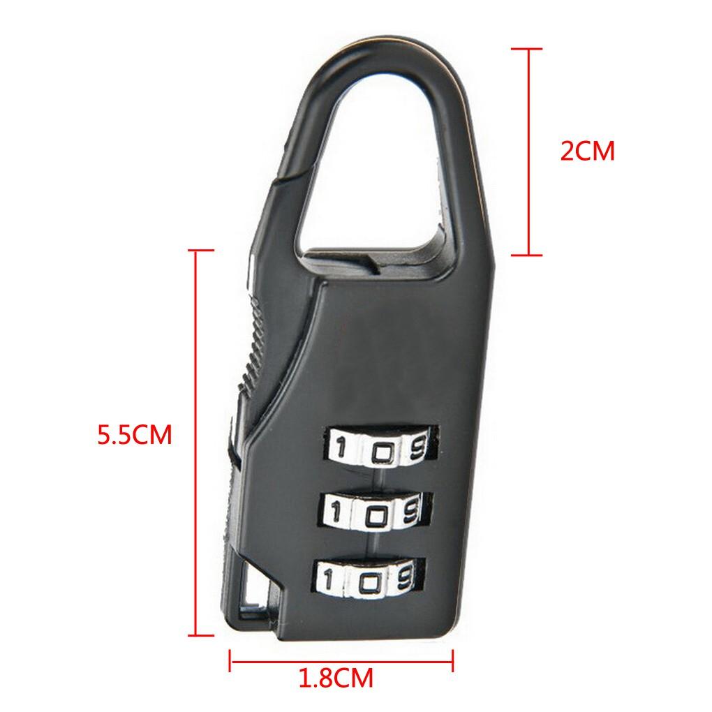 Ổ khóa số du lịch mini cho vali , balo, túi xách